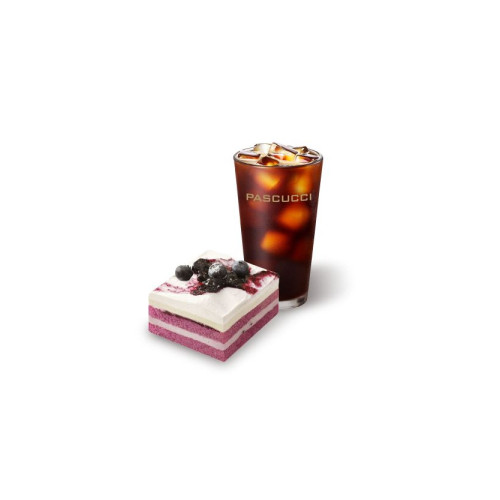 아메리카노(R)+카사타 요거트 블루베리(조각)